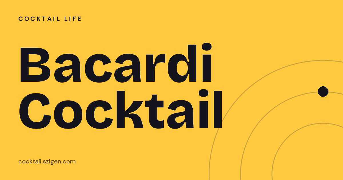 Bacardi Cocktail