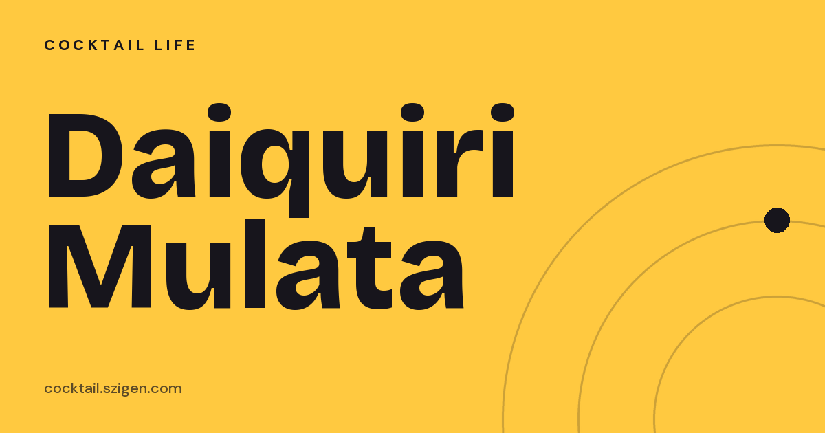 Daiquiri Mulata