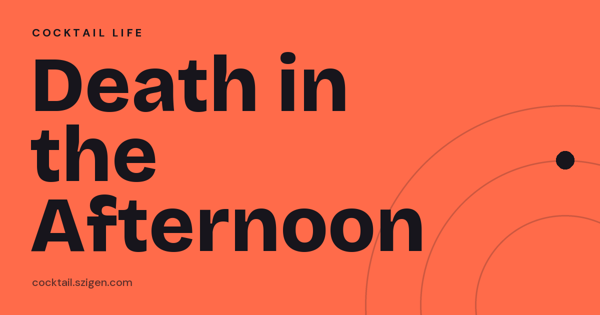 Death in the Afternoon