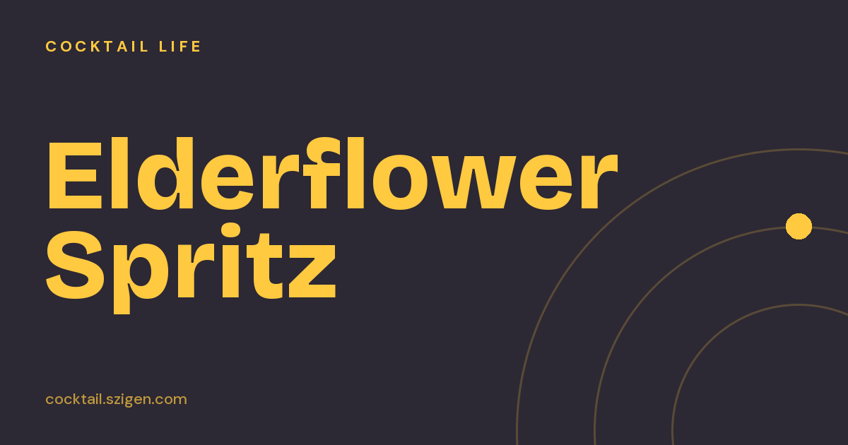 Elderflower Spritz
