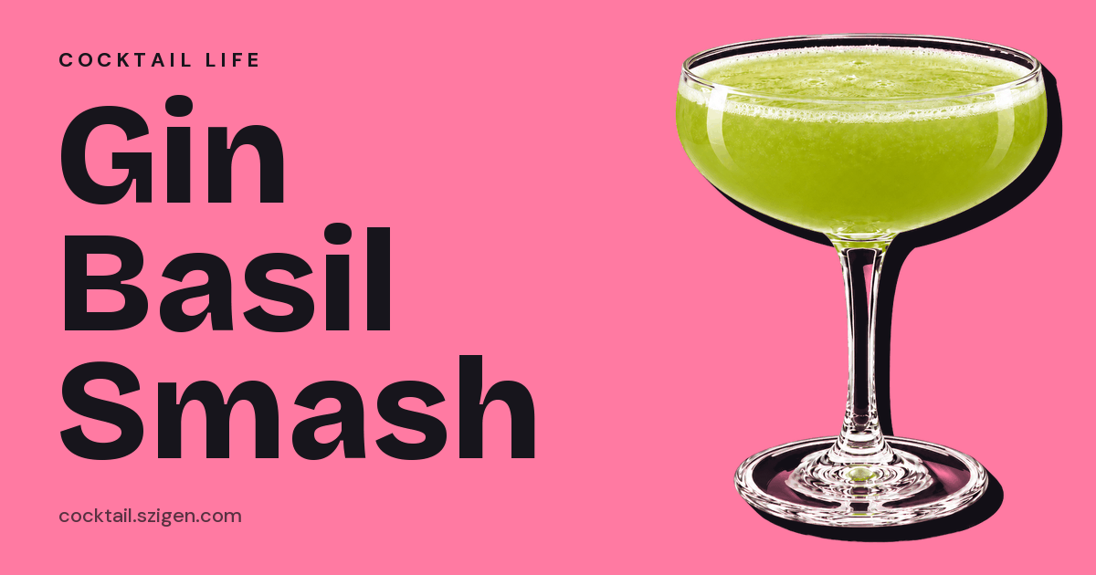 Gin Basil Smash