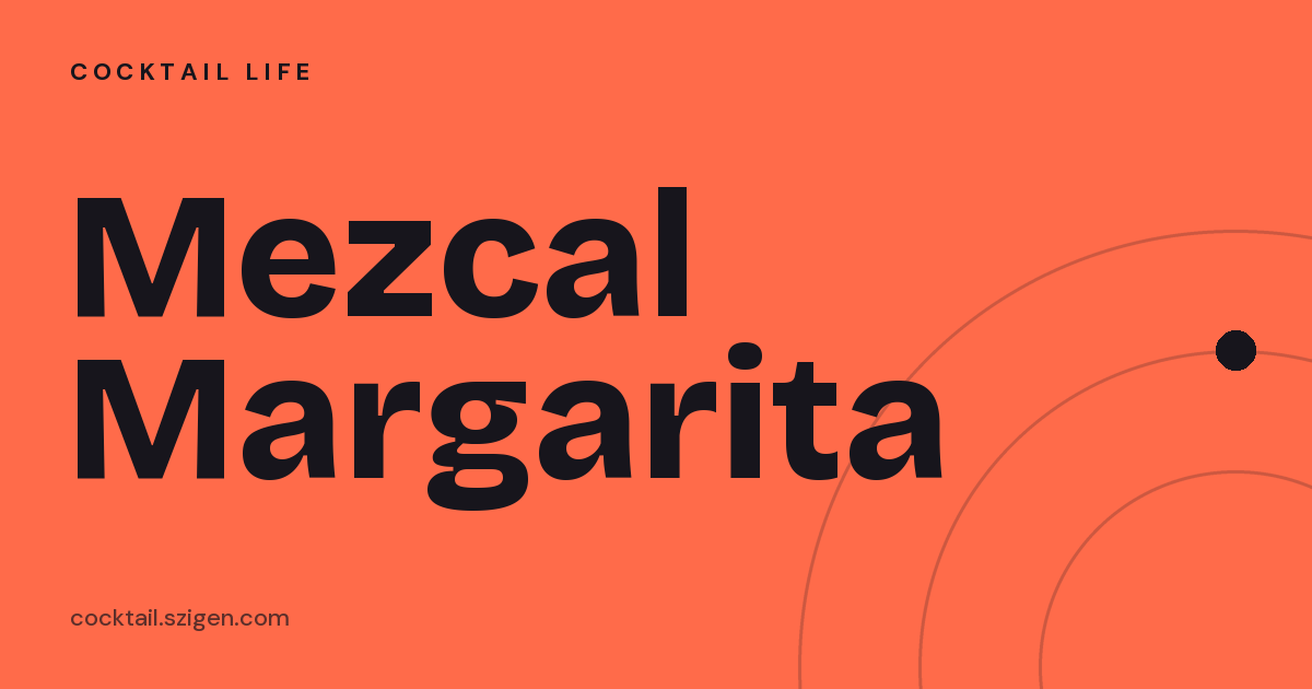Mezcal Margarita