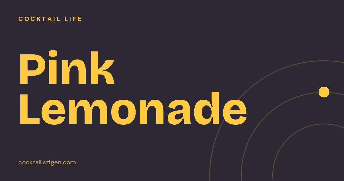 Pink Lemonade