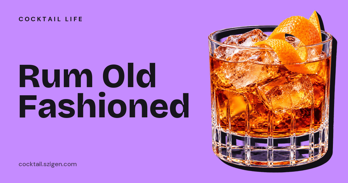 Rum Old Fashioned