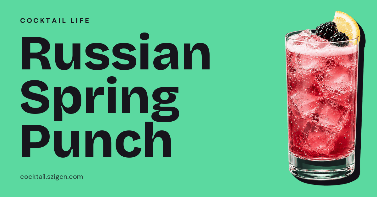 Russian Spring Punch