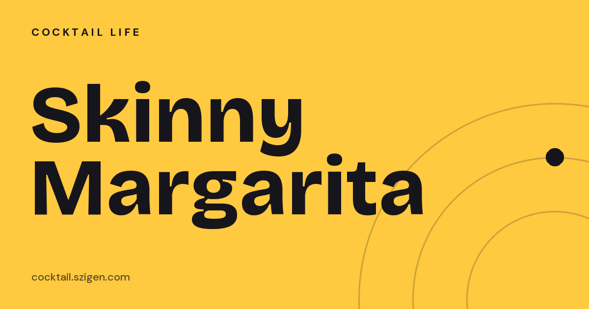 Skinny Margarita