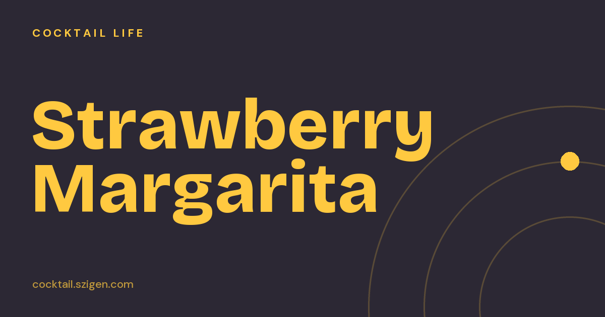 Strawberry Margarita