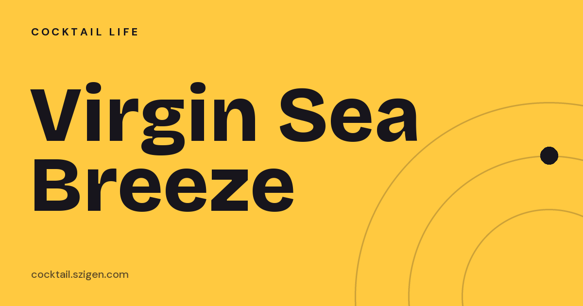 Virgin Sea Breeze